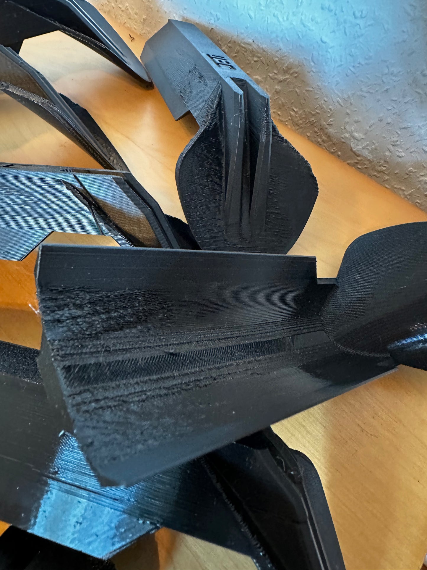 10x B-Ware Prallteller Schleppschuhgestänge